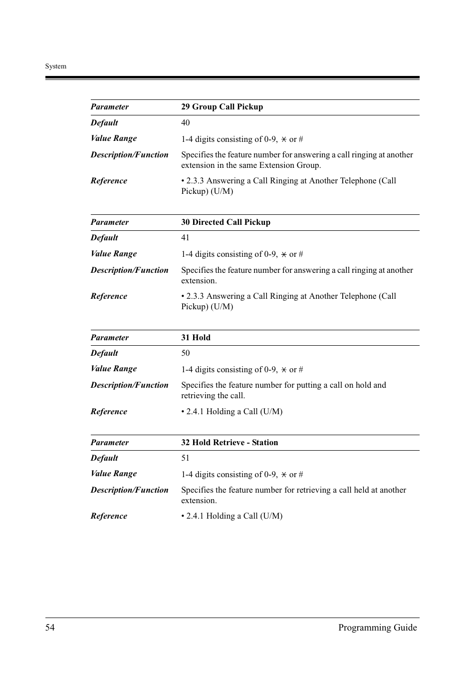 Panasonic KX-TD500 User Manual | Page 54 / 394