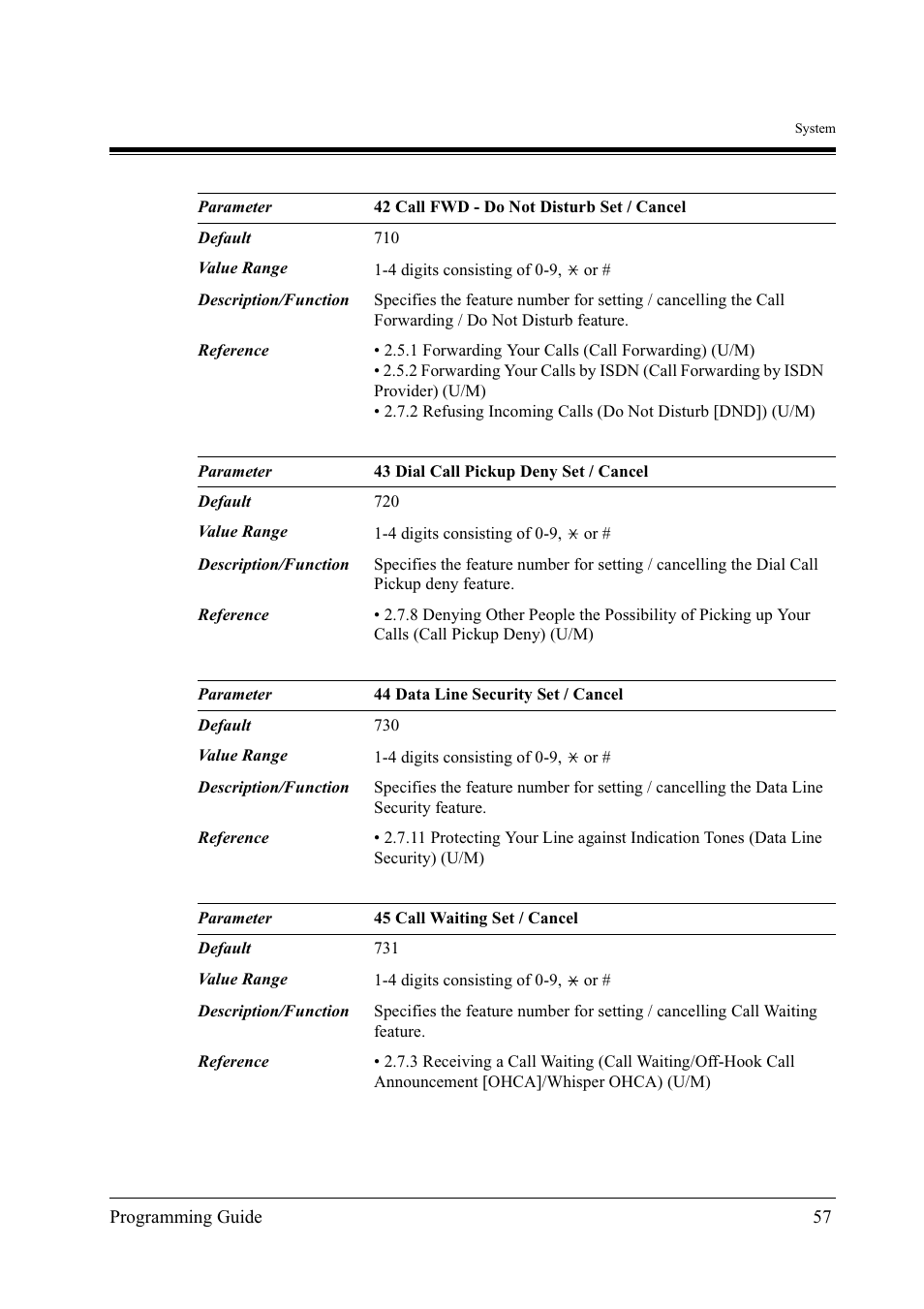 Panasonic KX-TD500 User Manual | Page 57 / 394