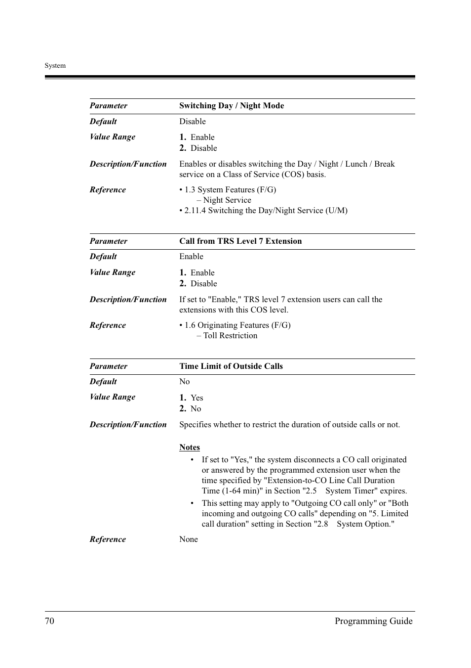 Panasonic KX-TD500 User Manual | Page 70 / 394