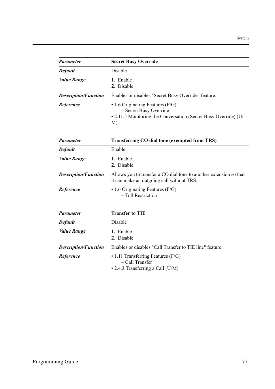 Panasonic KX-TD500 User Manual | Page 77 / 394