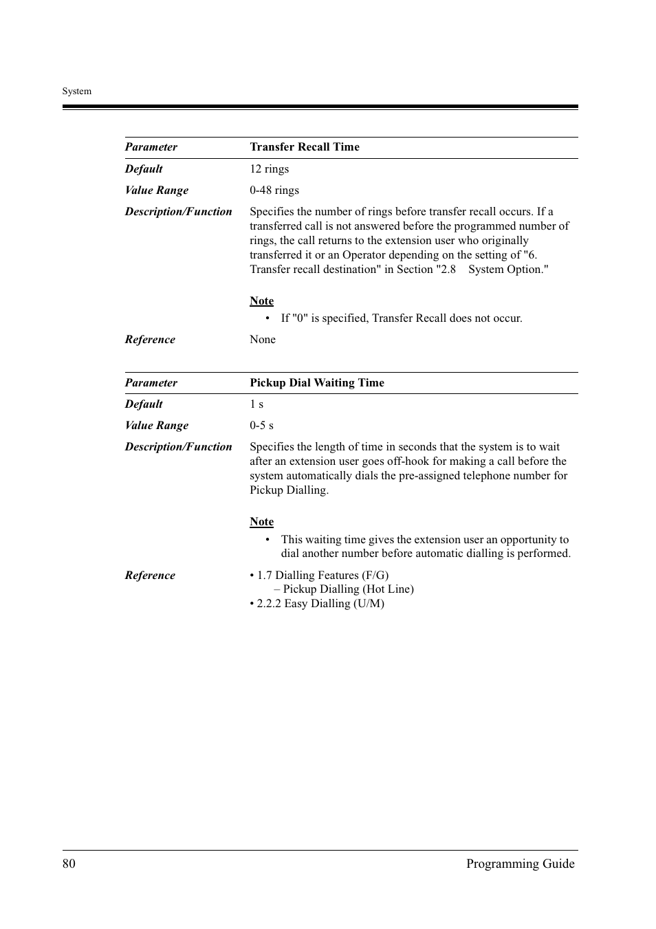 Panasonic KX-TD500 User Manual | Page 80 / 394