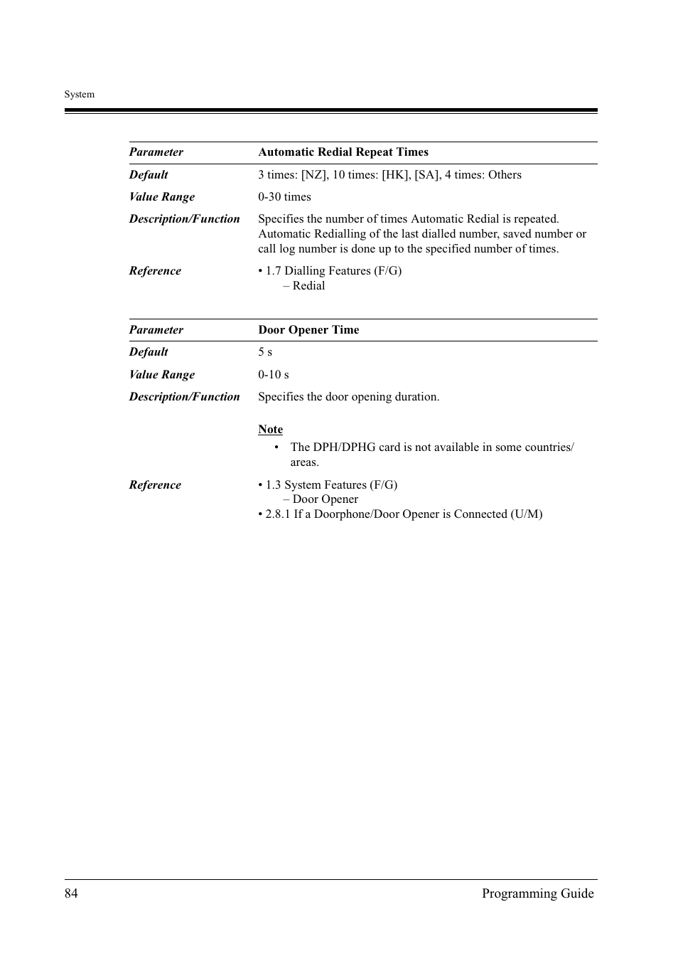 Panasonic KX-TD500 User Manual | Page 84 / 394