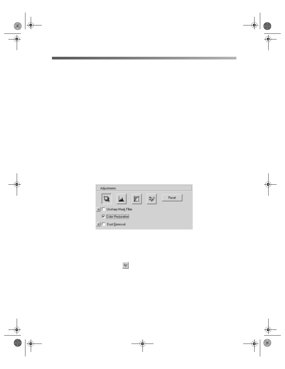 Enhancing image quality, Using color restoration | Epson 10000XL User Manual | Page 33 / 96