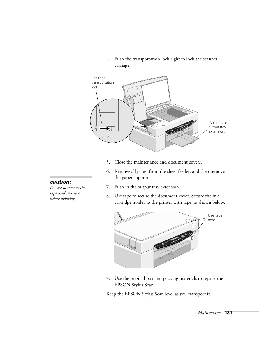 Epson 2500 User Manual | Page 137 / 180