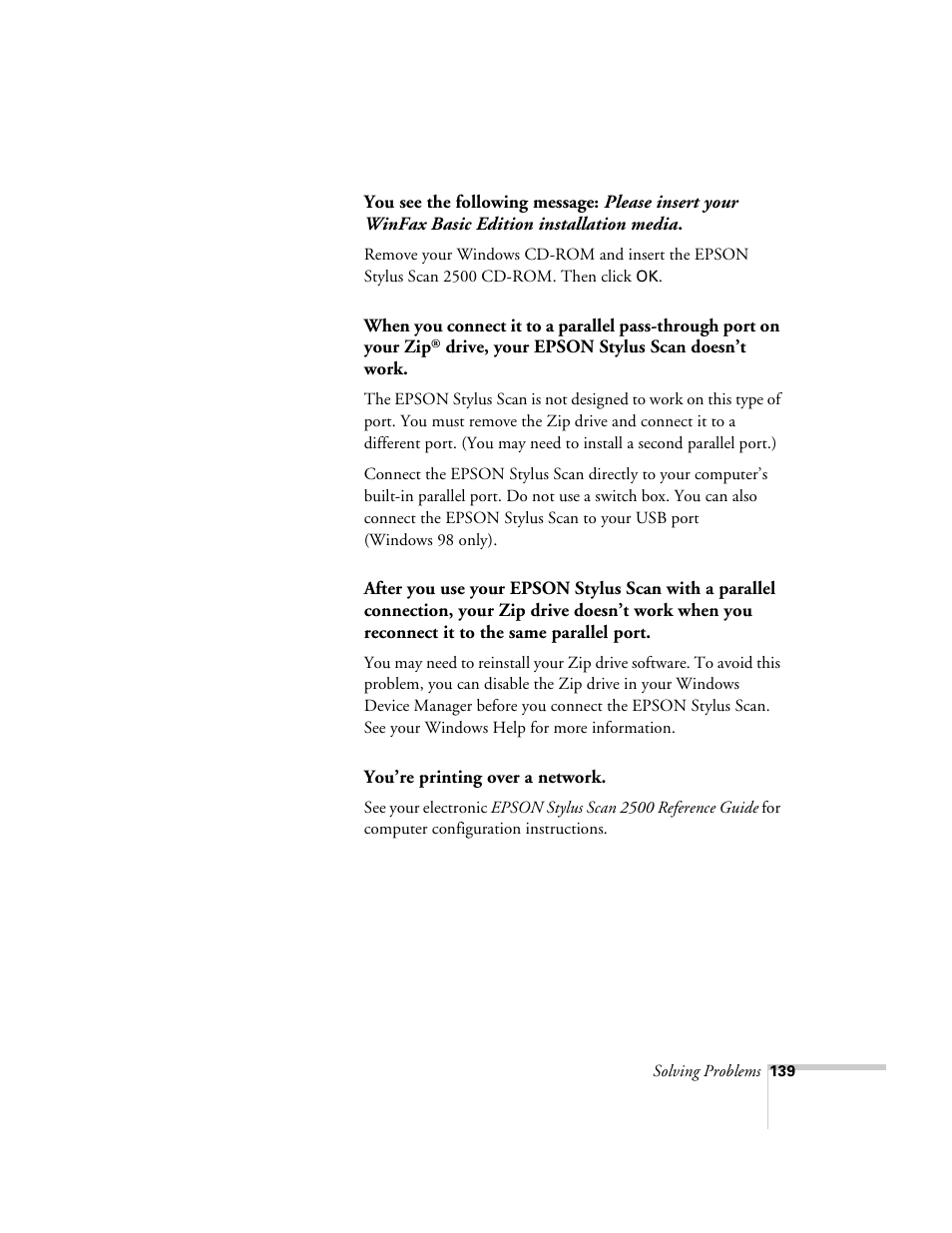 Epson 2500 User Manual | Page 145 / 180