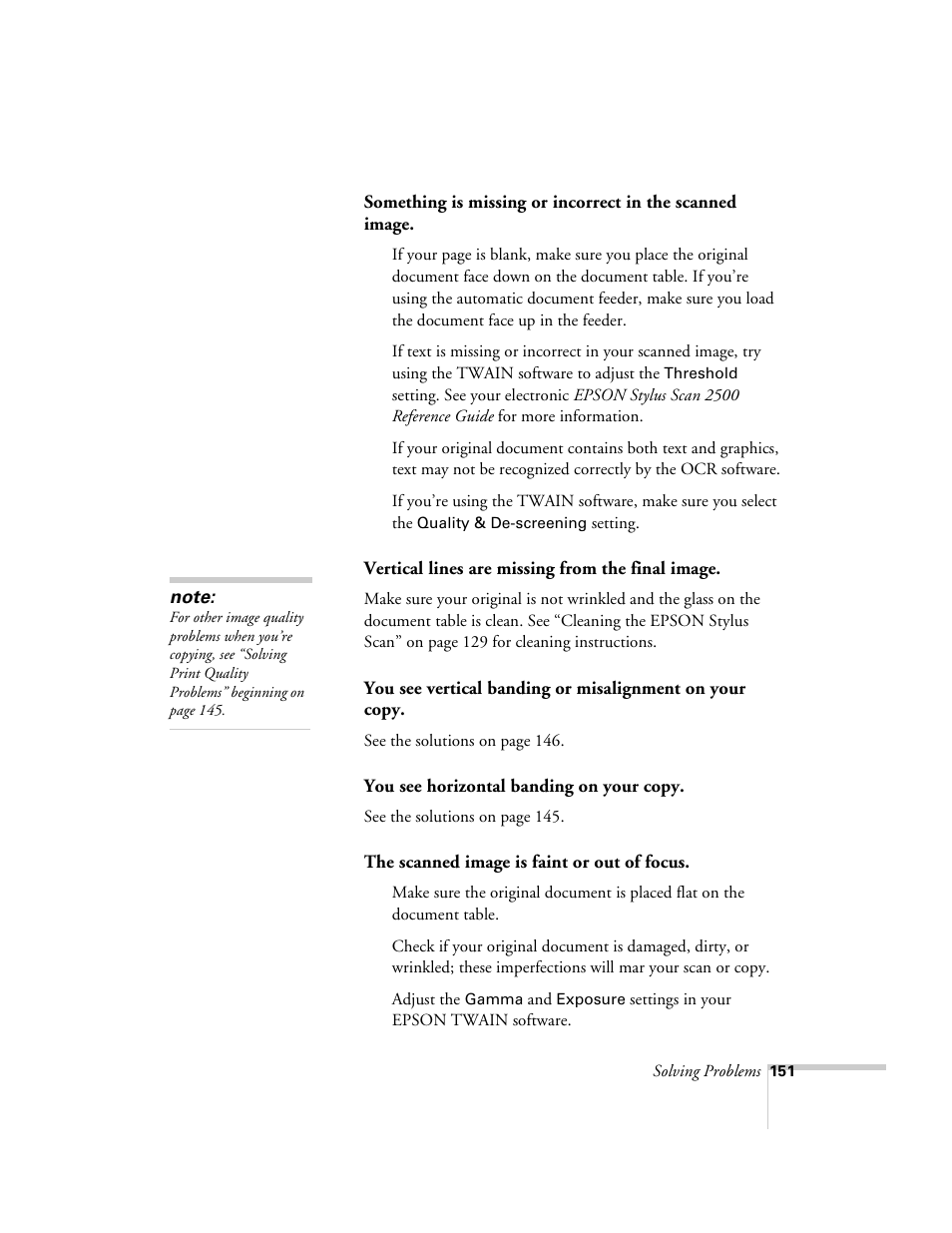Epson 2500 User Manual | Page 157 / 180
