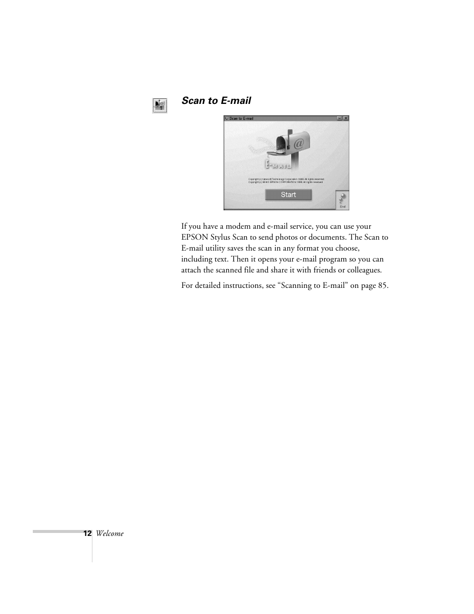 Scan to e-mail | Epson 2500 User Manual | Page 18 / 180