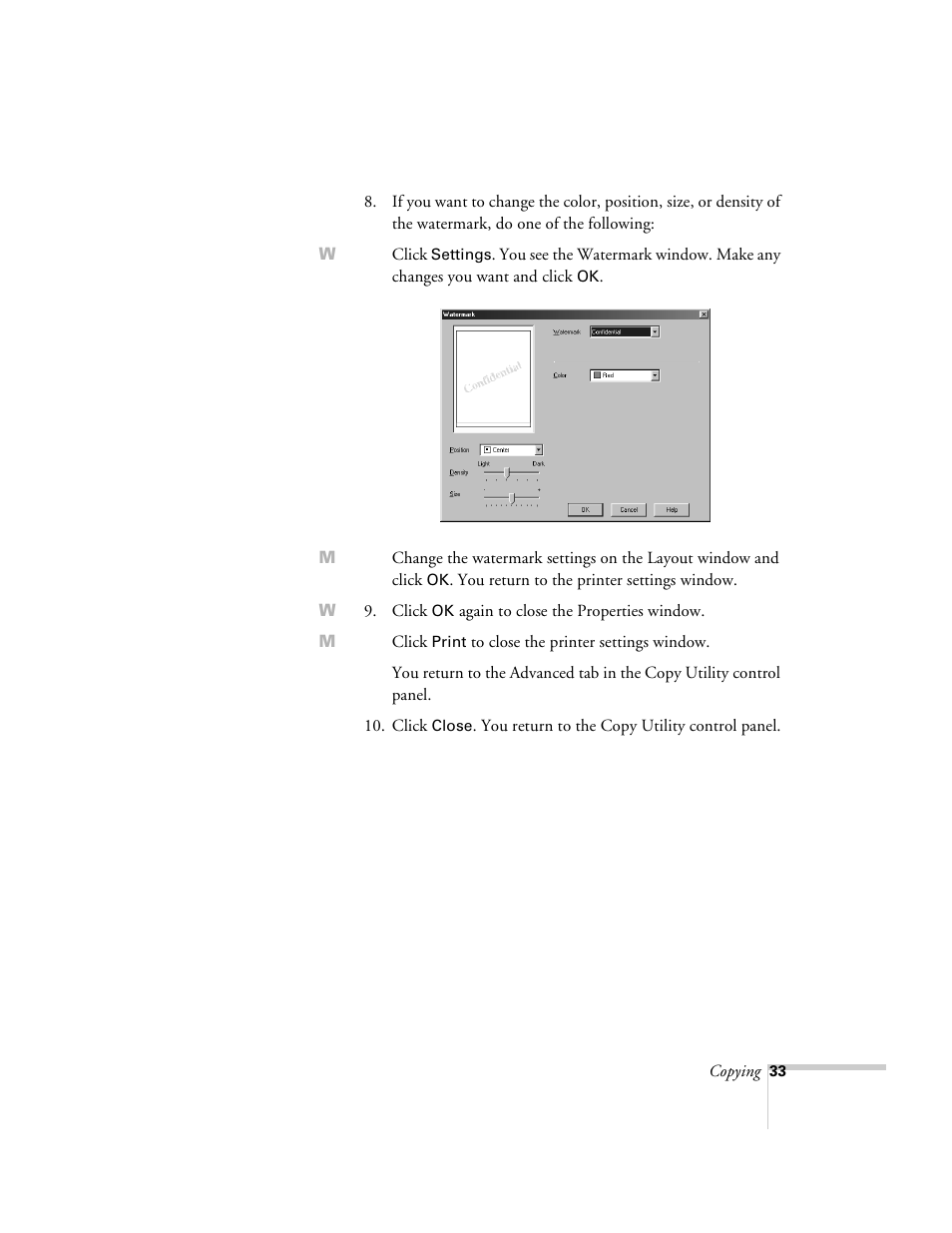 Epson 2500 User Manual | Page 39 / 180