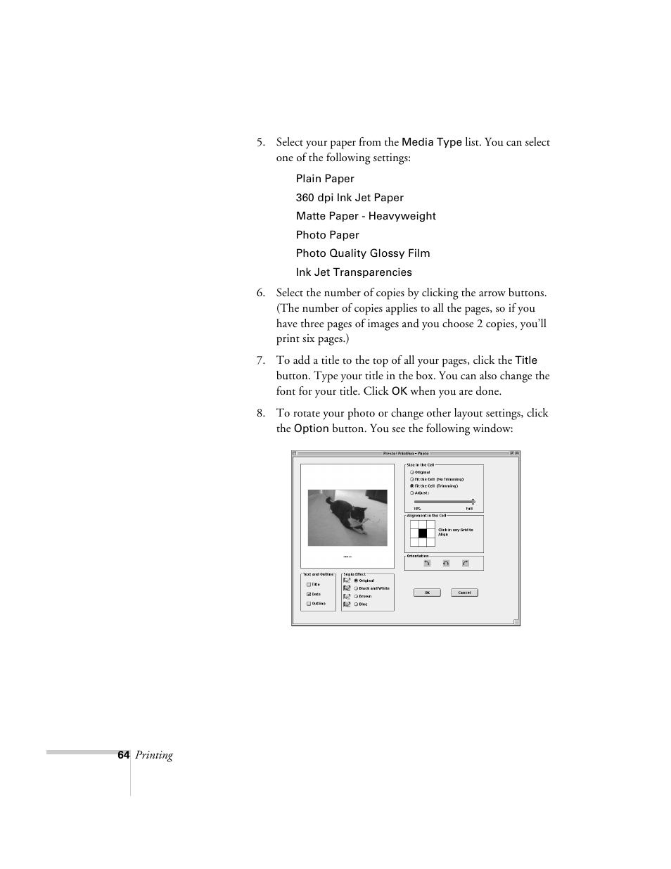 Epson 2500 User Manual | Page 70 / 180