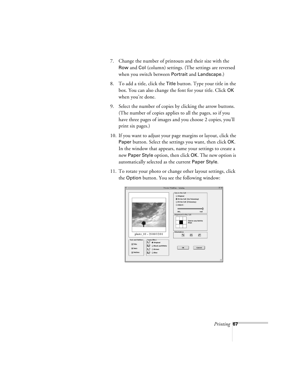 Epson 2500 User Manual | Page 73 / 180