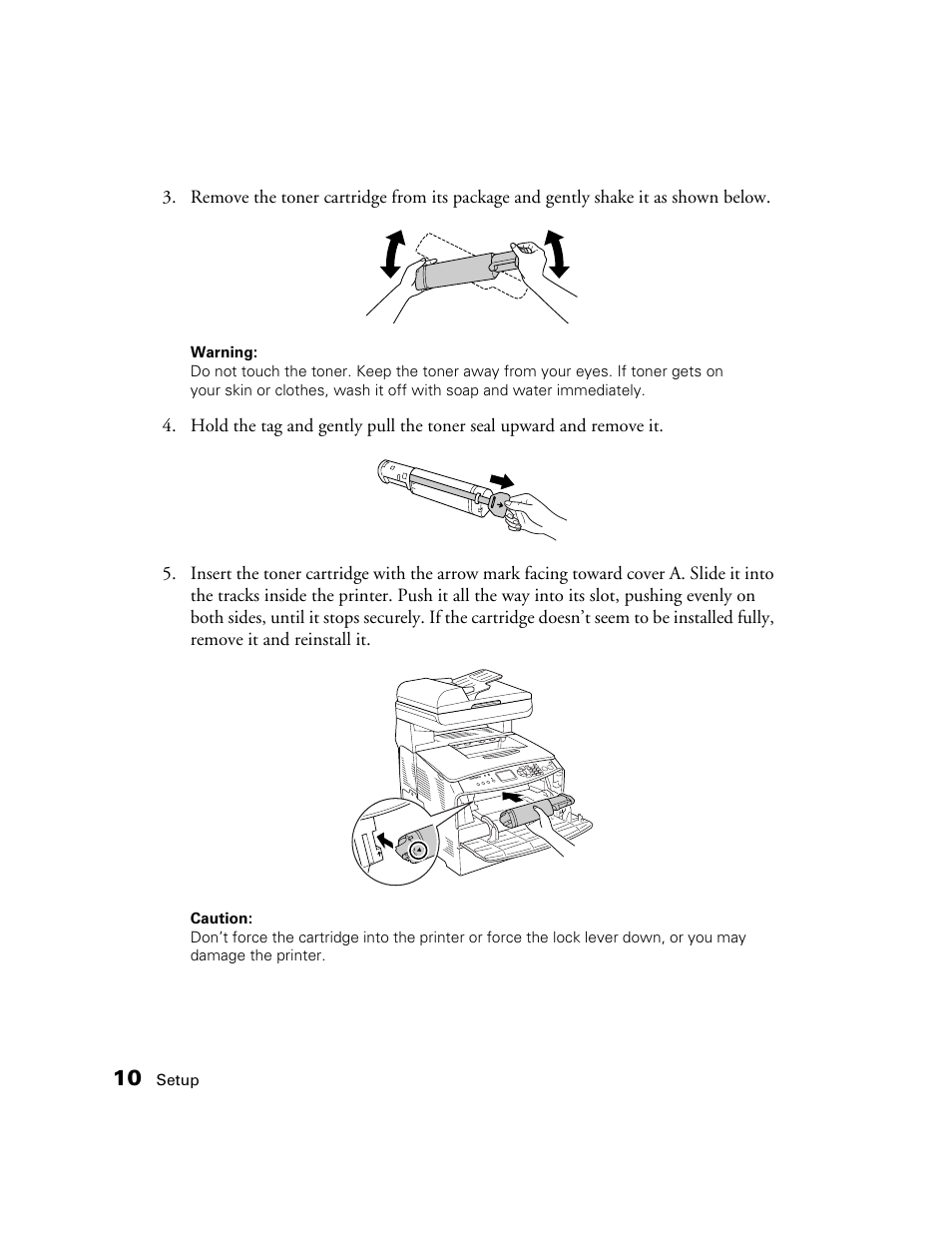 Epson AcuLaser CX11N User Manual | Page 10 / 32