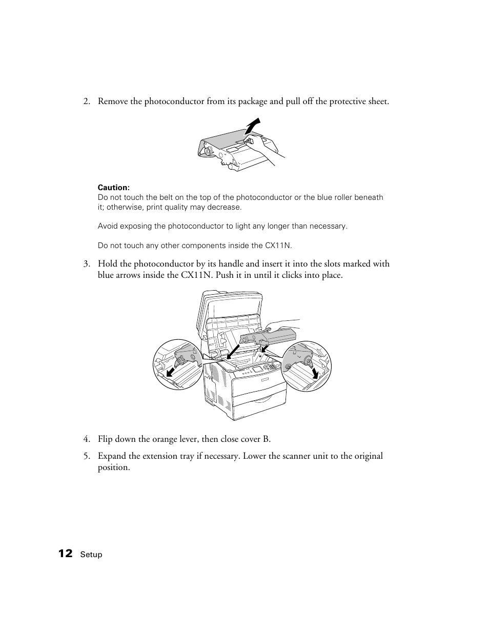 Epson AcuLaser CX11N User Manual | Page 12 / 32