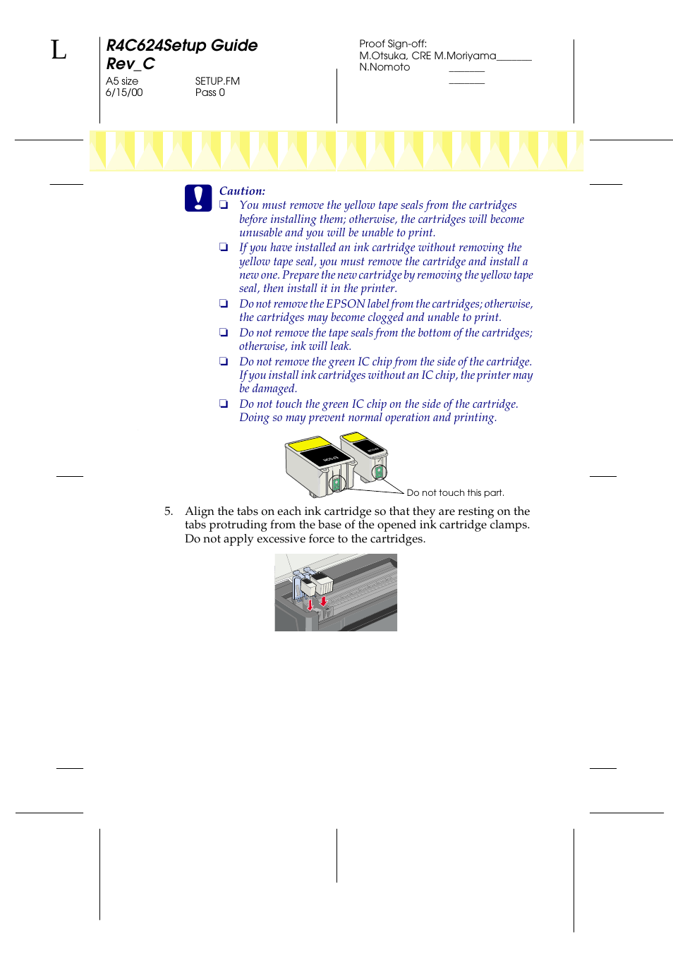 R4c624setup guide rev_c | Epson 2000P User Manual | Page 12 / 16