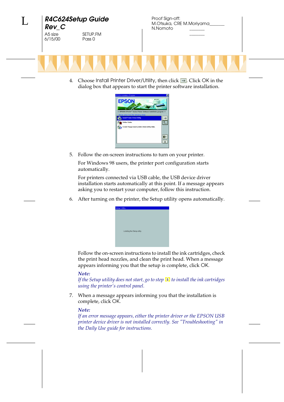 R4c624setup guide rev_c | Epson 2000P User Manual | Page 6 / 16