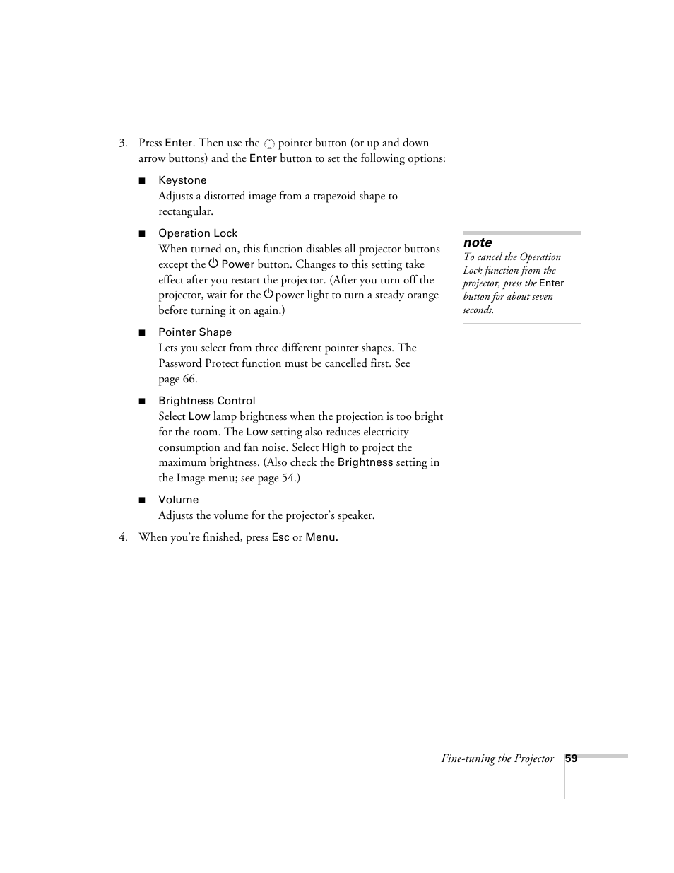 Epson 76C User Manual | Page 59 / 111