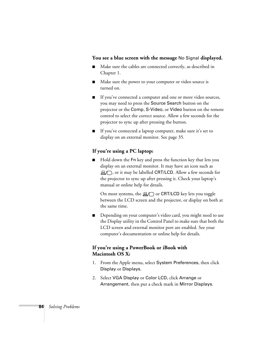 Epson 76C User Manual | Page 84 / 111