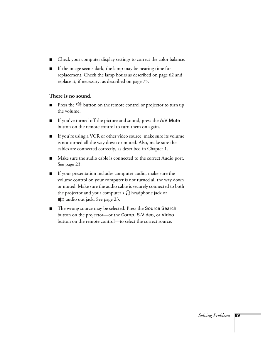Epson 76C User Manual | Page 89 / 111