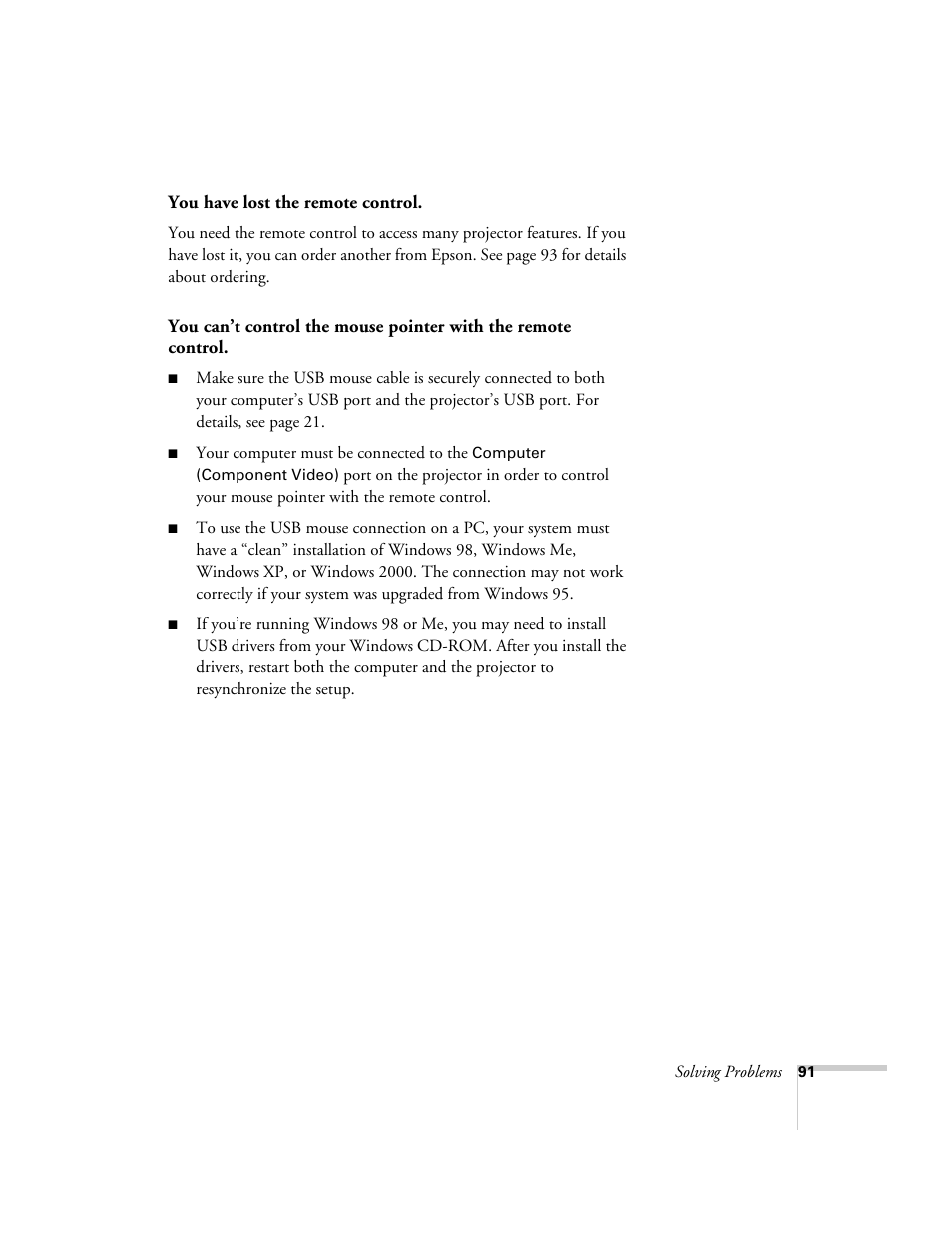 Epson 76C User Manual | Page 91 / 111