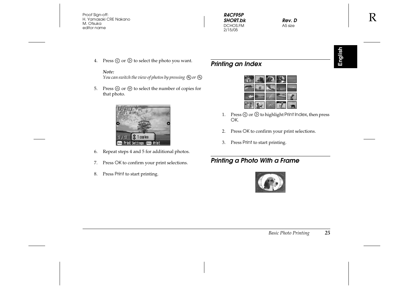 Epson PictureMate 500 User Manual | Page 25 / 90