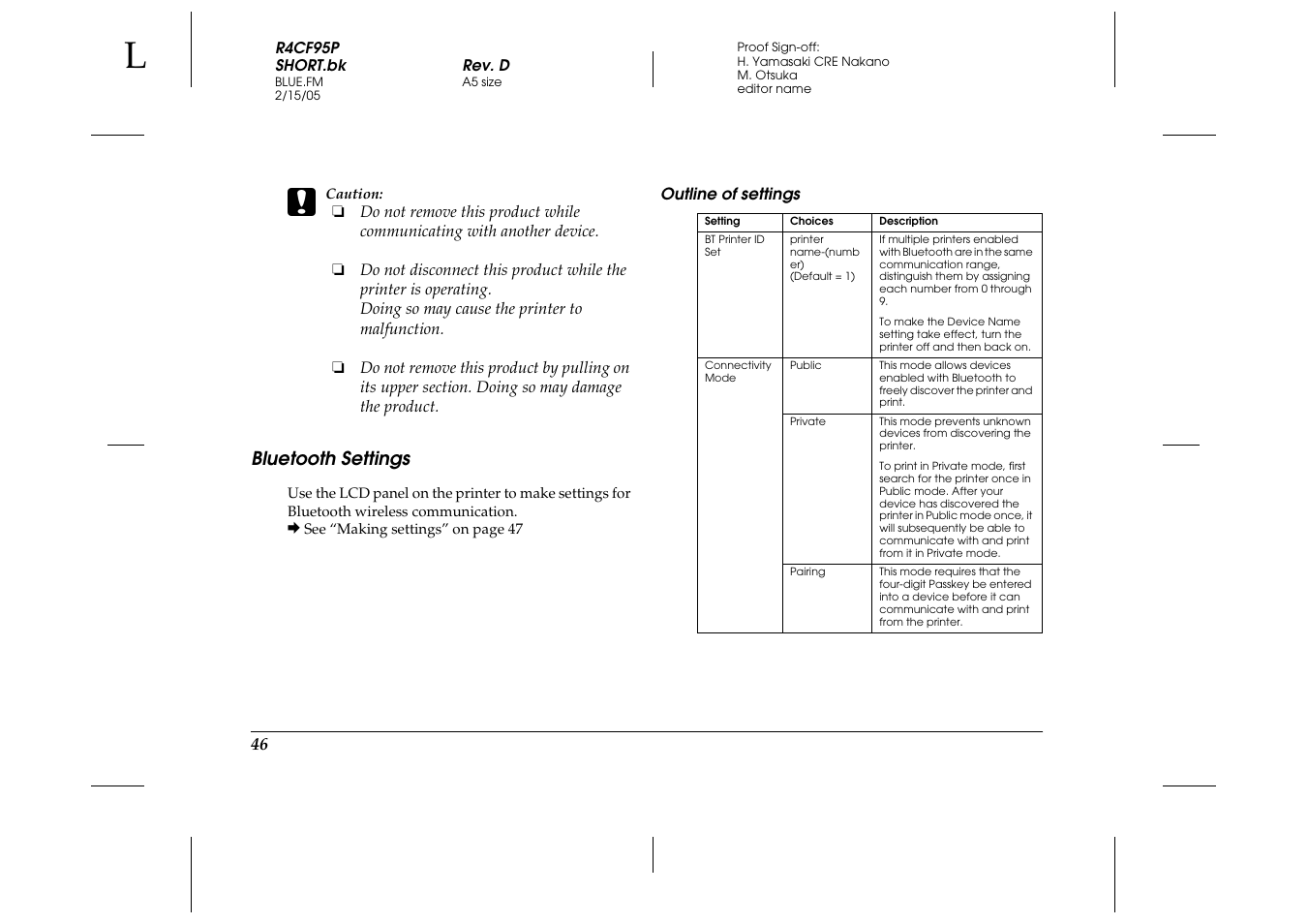 Epson PictureMate 500 User Manual | Page 46 / 90