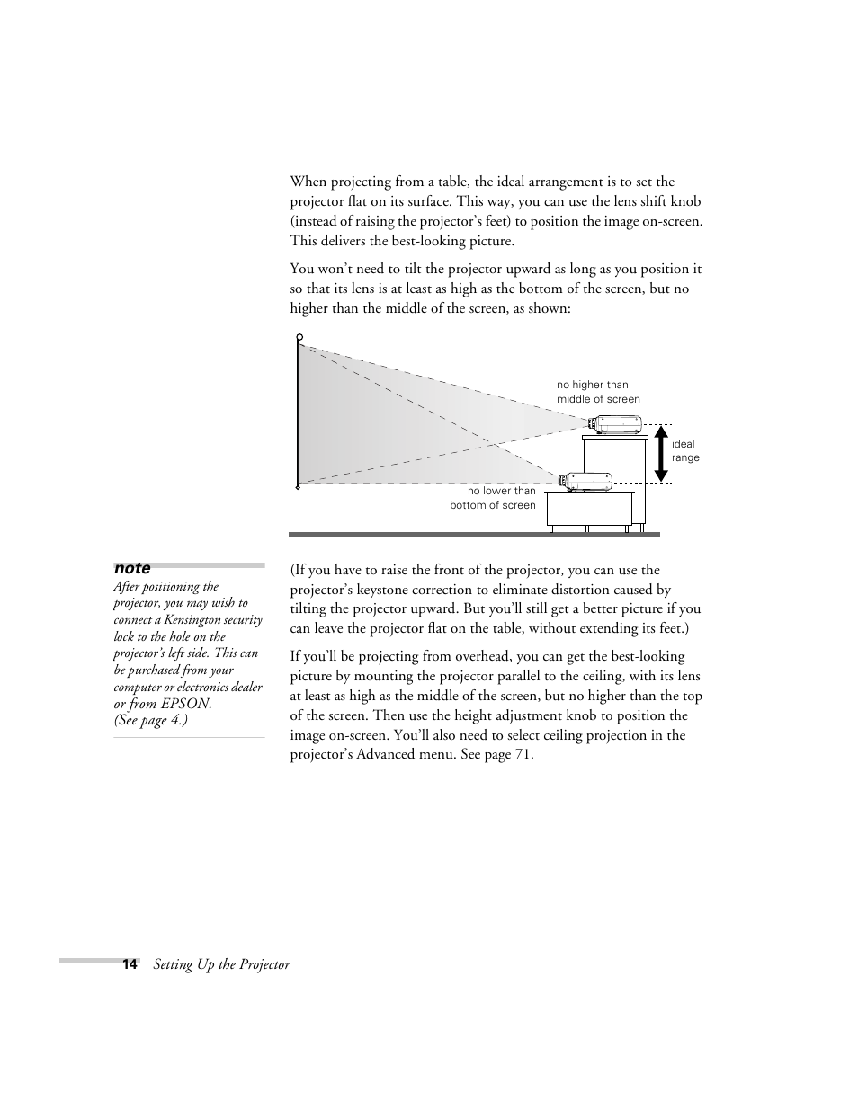 Epson 8200i User Manual | Page 20 / 122