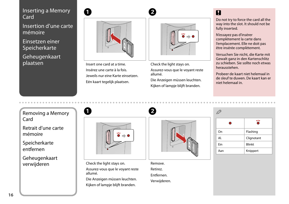 Epson Stylus TX210 series User Manual | Page 16 / 52