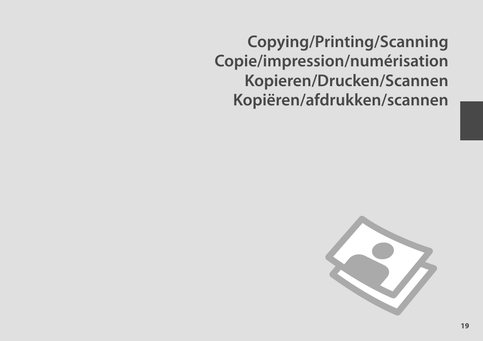 Epson Stylus TX210 series User Manual | Page 19 / 52