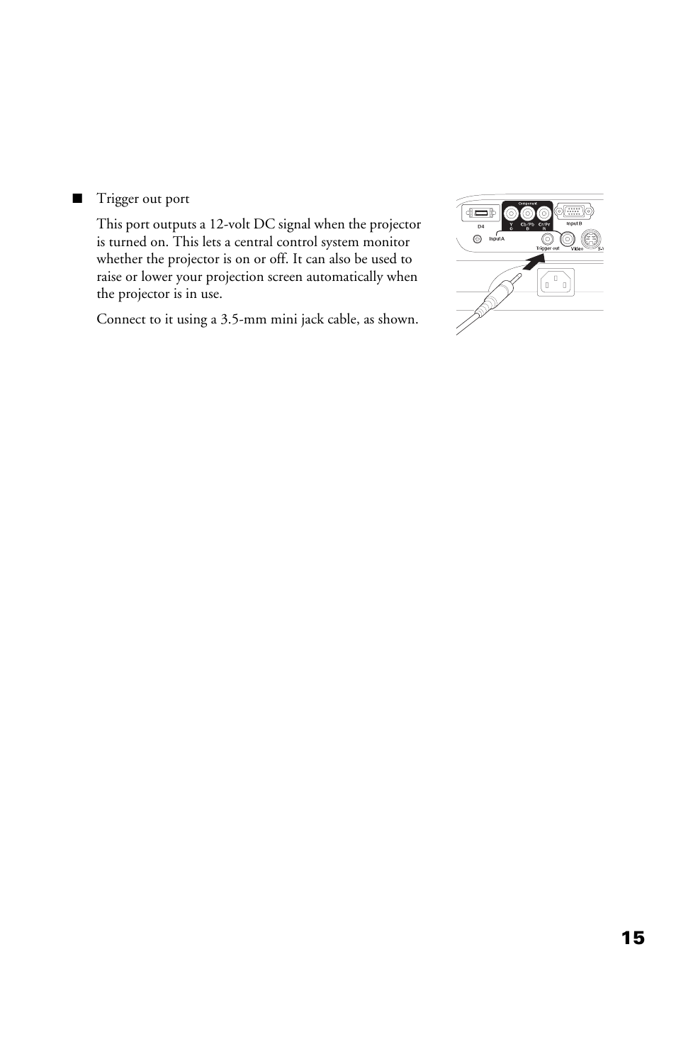 Epson Cinema 200+ User Manual | Page 15 / 80