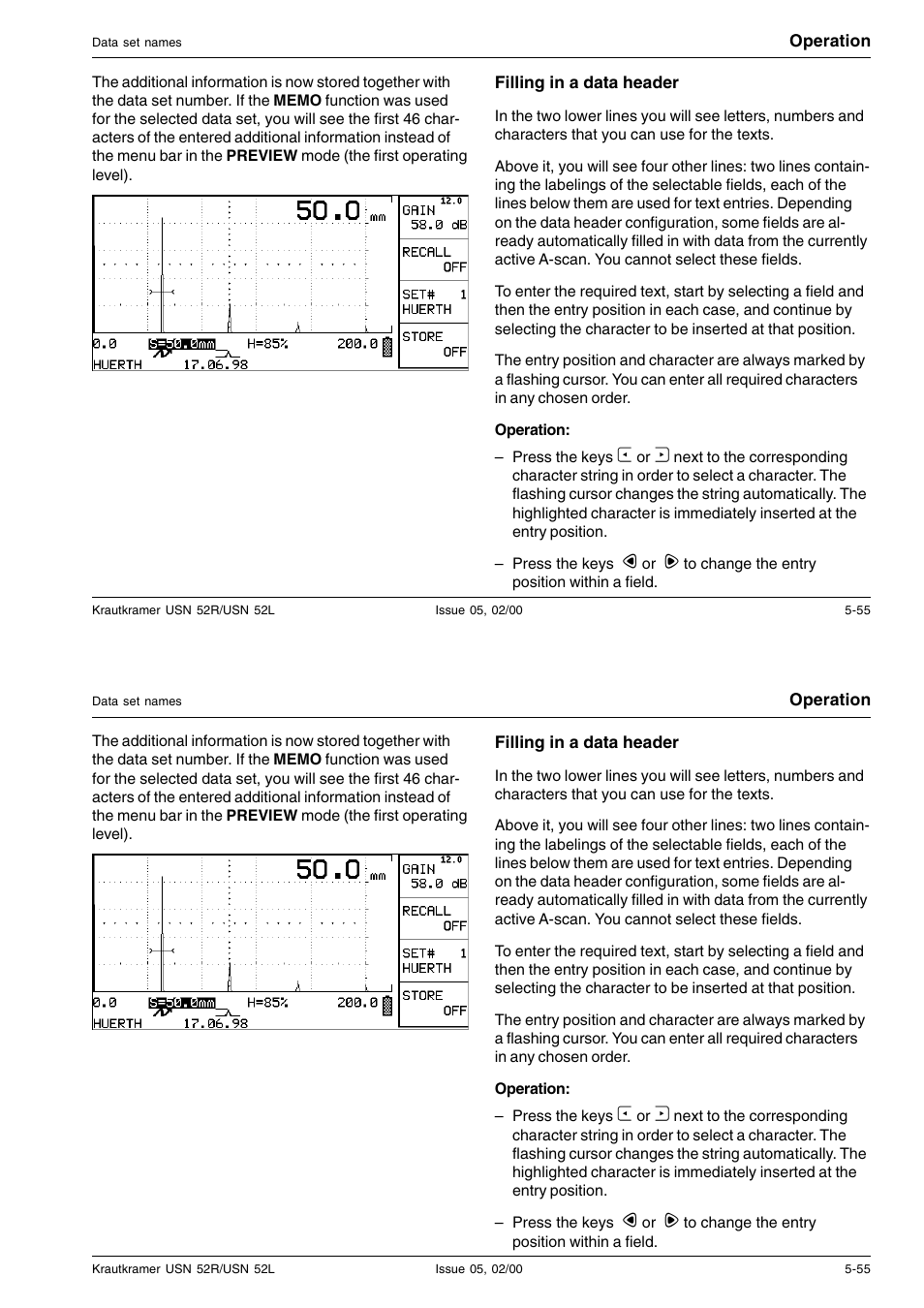 Epson USN 52L User Manual | Page 100 / 207