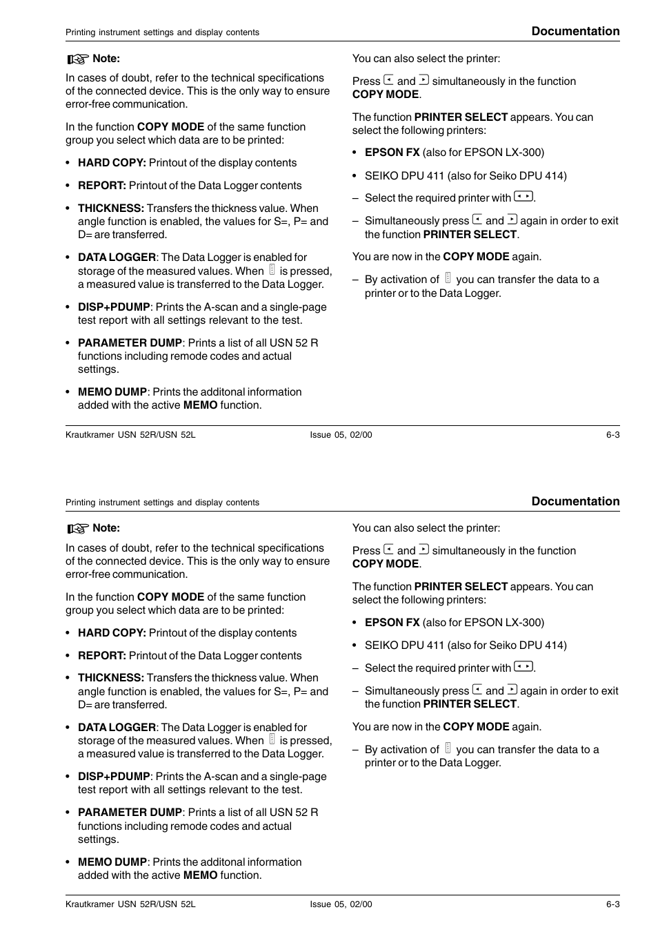 Epson USN 52L User Manual | Page 120 / 207