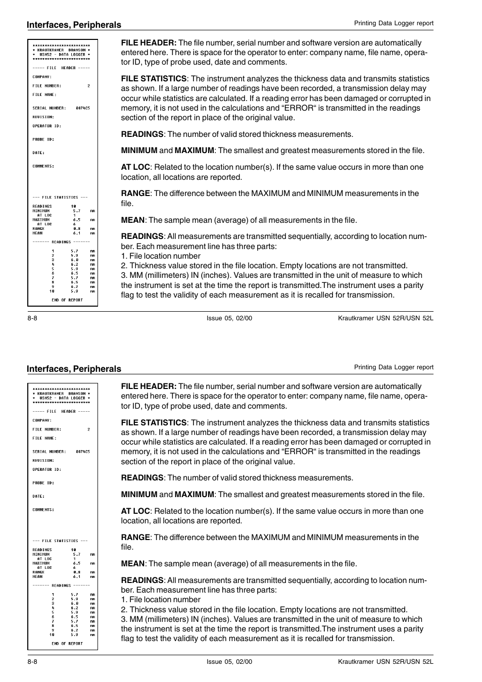 Epson USN 52L User Manual | Page 135 / 207
