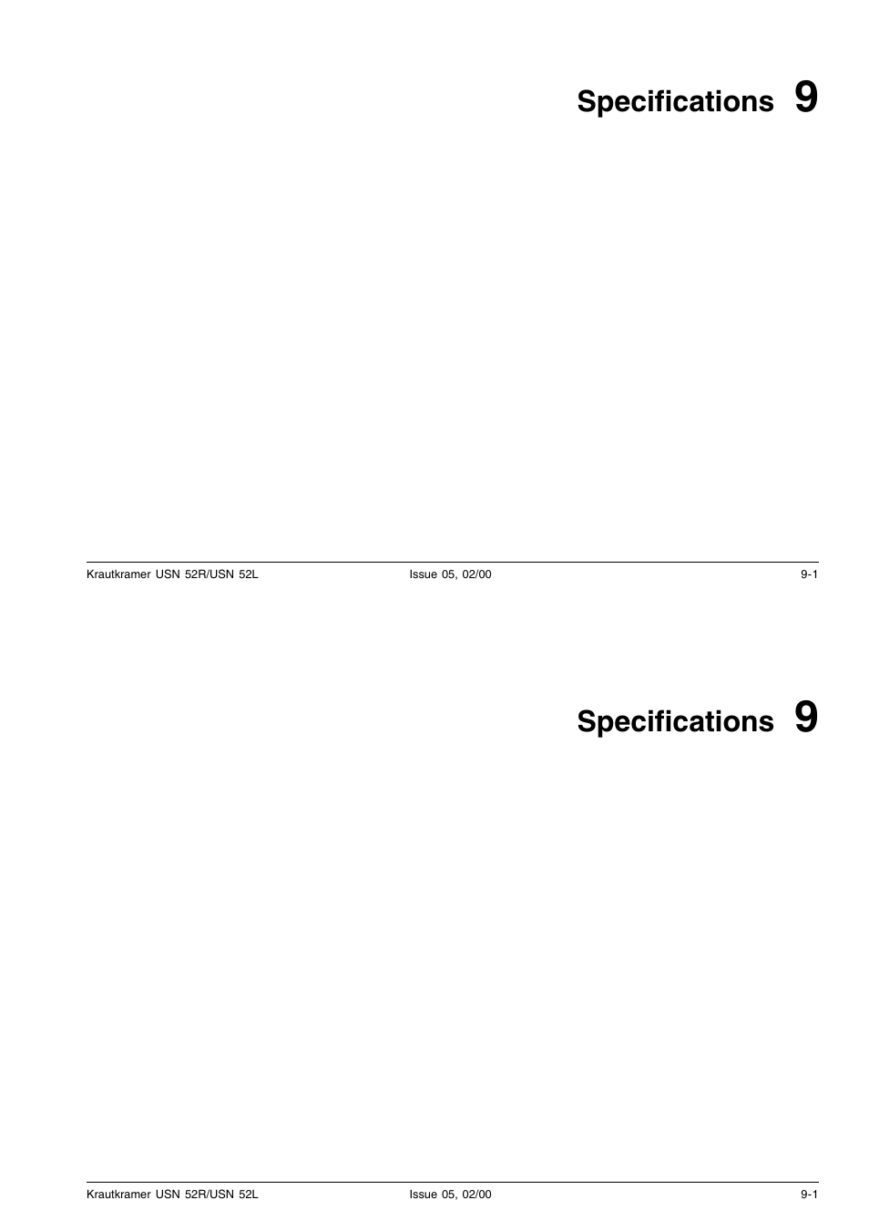 Specifications | Epson USN 52L User Manual | Page 150 / 207