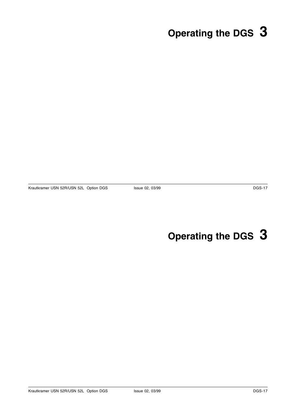 Operating the dgs | Epson USN 52L User Manual | Page 192 / 207