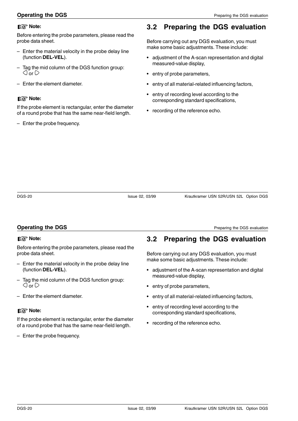 2 preparing the dgs evaluation | Epson USN 52L User Manual | Page 195 / 207