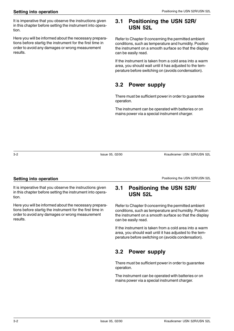 2 power supply | Epson USN 52L User Manual | Page 27 / 207