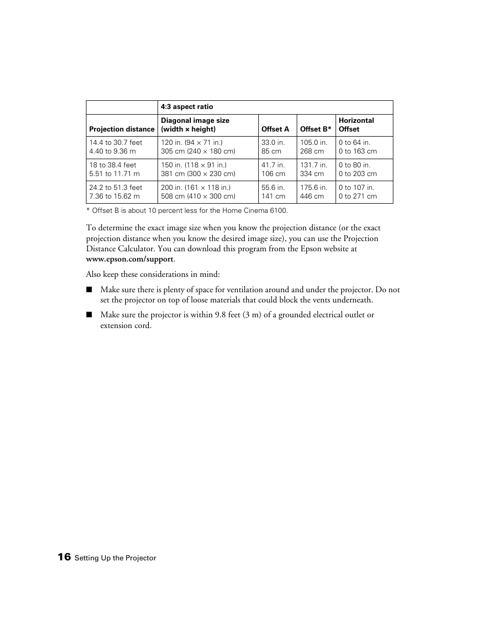 Epson 6100 User Manual | Page 16 / 80