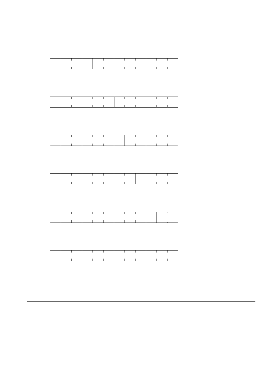 4 instruction types, 5 instruction descriptions | Epson 6200A User Manual | Page 33 / 97