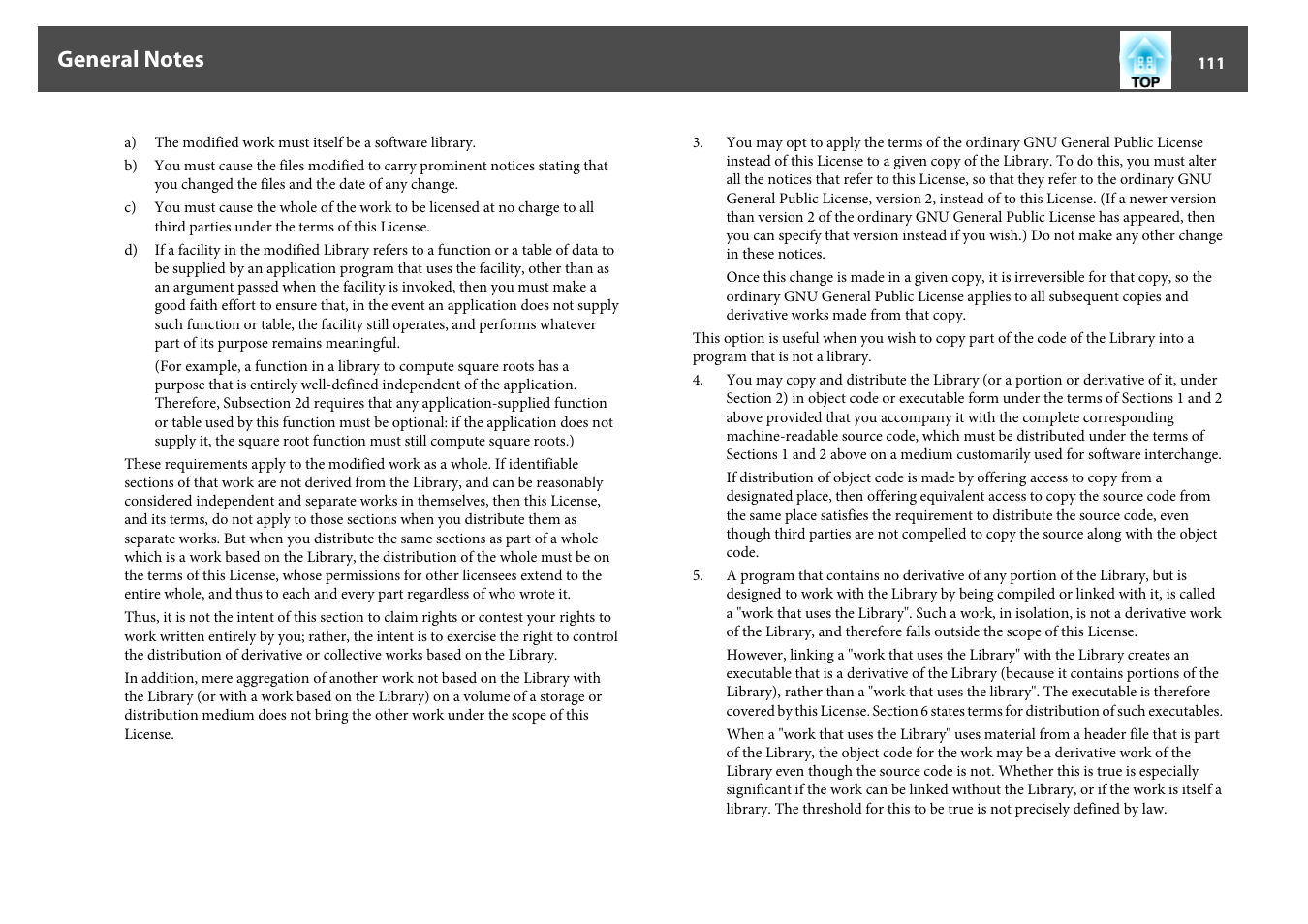 Epson EB-825 User Manual | Page 111 / 121