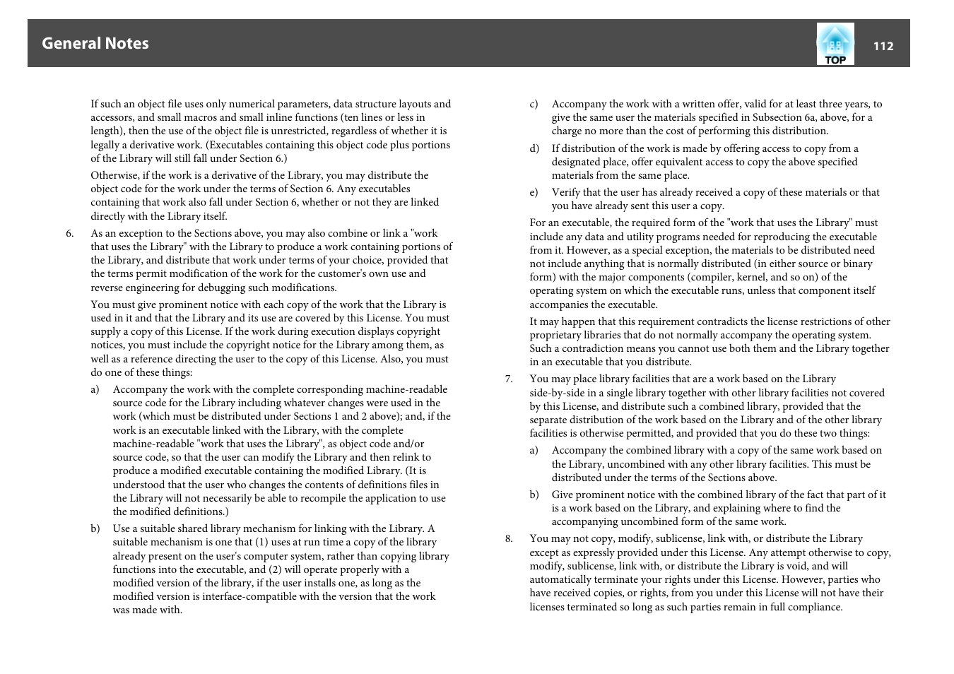 Epson EB-825 User Manual | Page 112 / 121