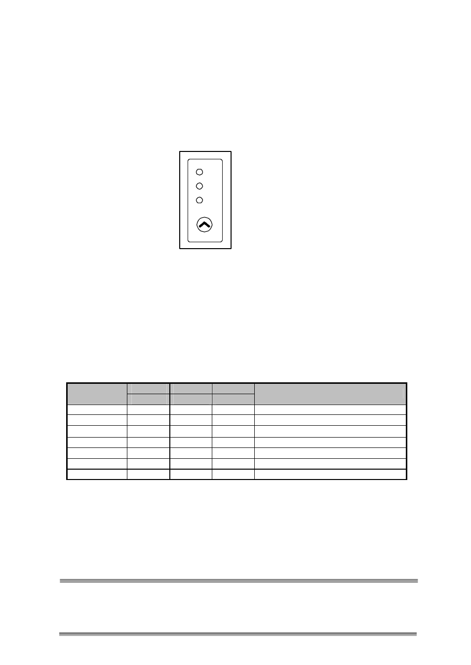 Control panel and other functions, 1. control panel, Control panel | Button, 2. error indicating | Epson WorkForce RP-310 User Manual | Page 14 / 21