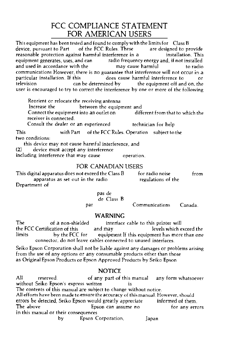 Epson C823088 User Manual | Page 2 / 37