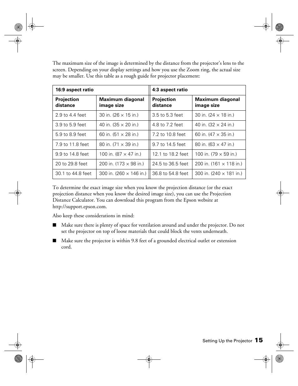 Epson 400 Series User Manual | Page 15 / 76