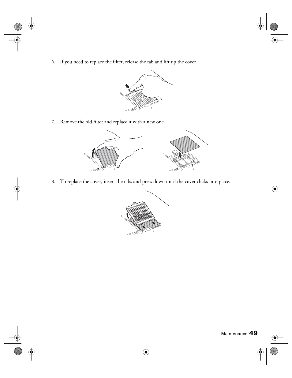 Epson 400 Series User Manual | Page 49 / 76