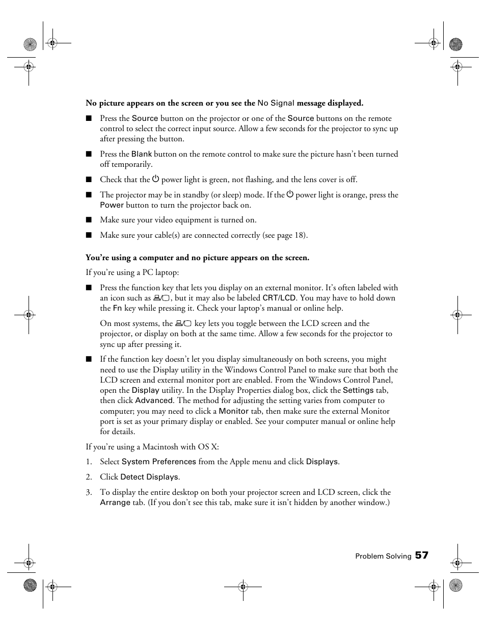 Epson 400 Series User Manual | Page 57 / 76