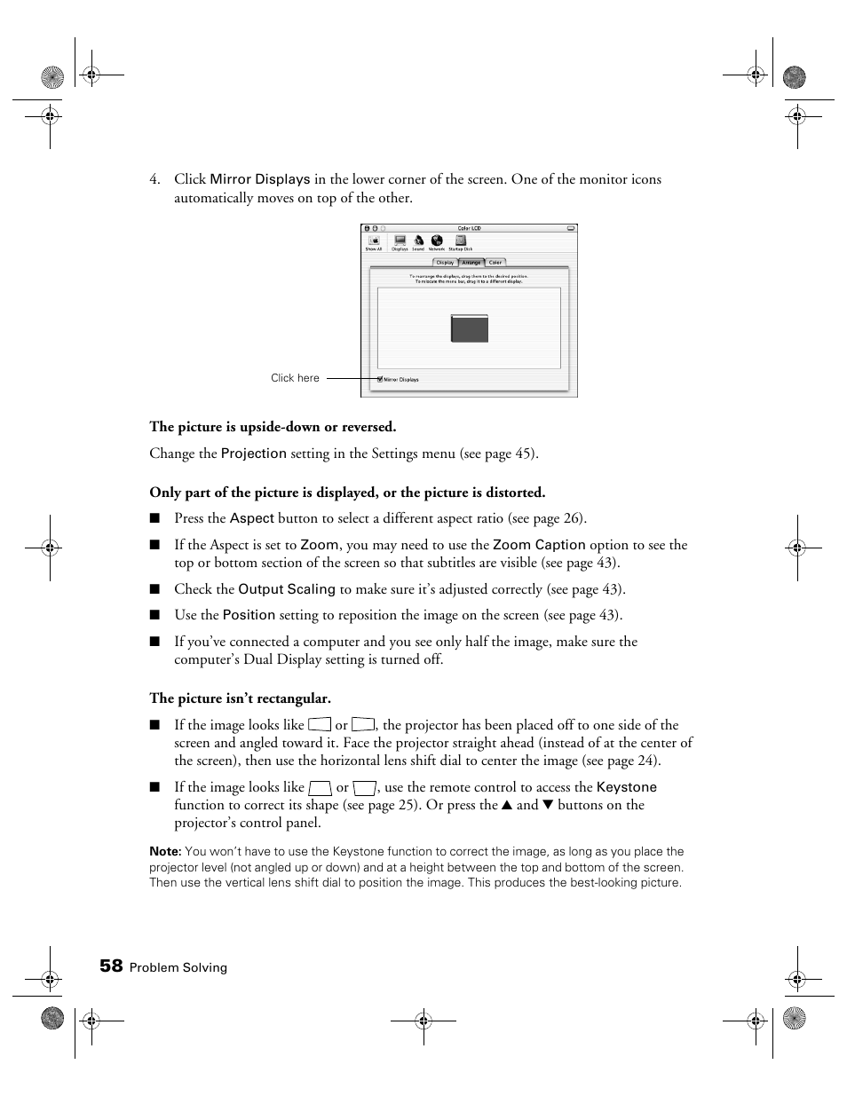 Epson 400 Series User Manual | Page 58 / 76