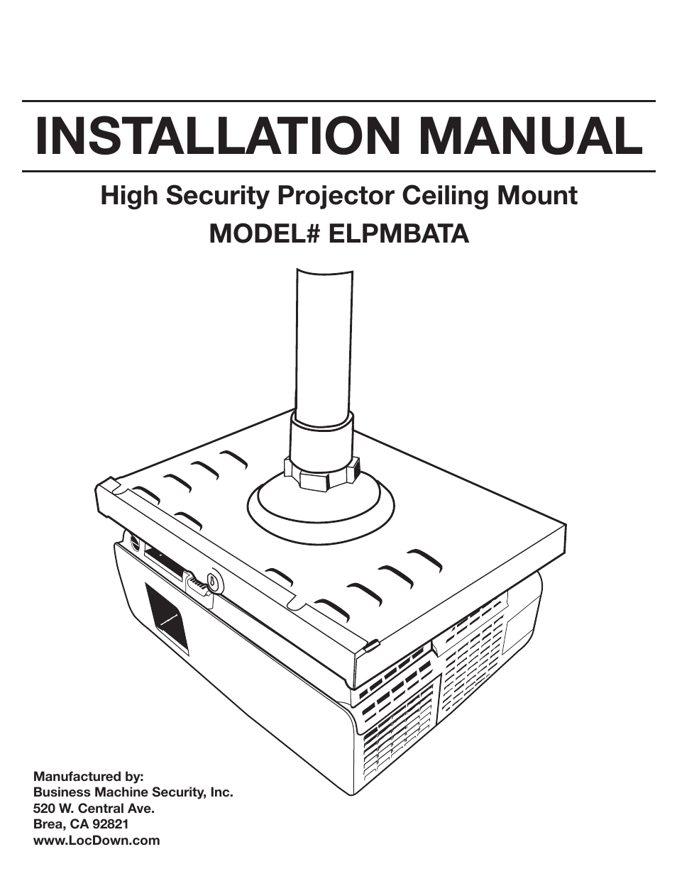 Epson ELPMBATA User Manual | 11 pages