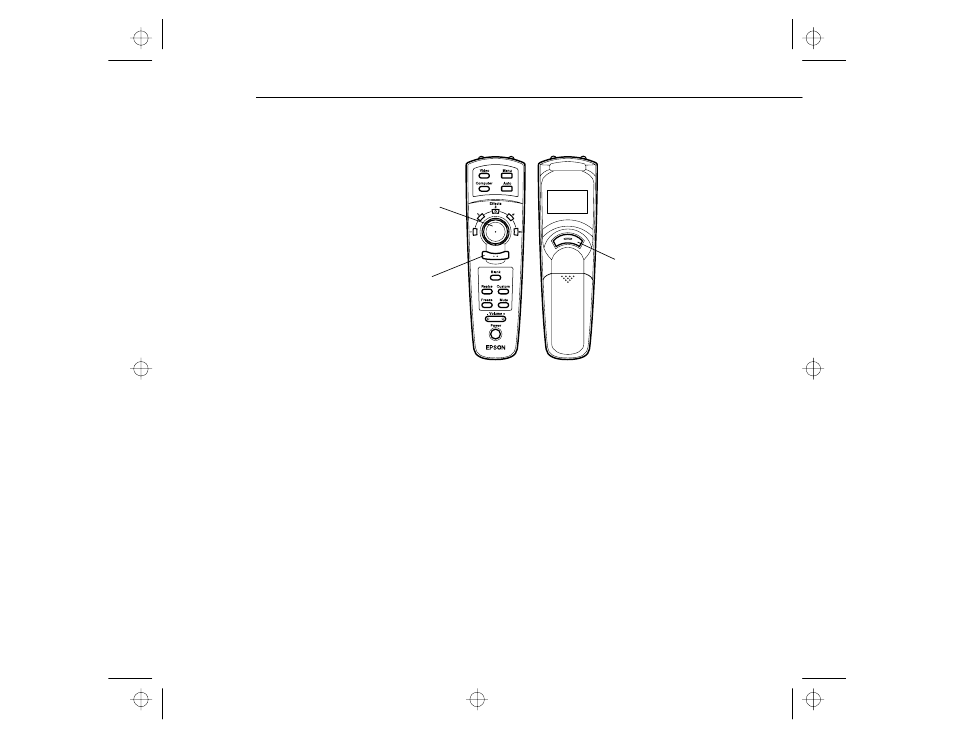 Using the remote control | Epson 5000XB User Manual | Page 55 / 124