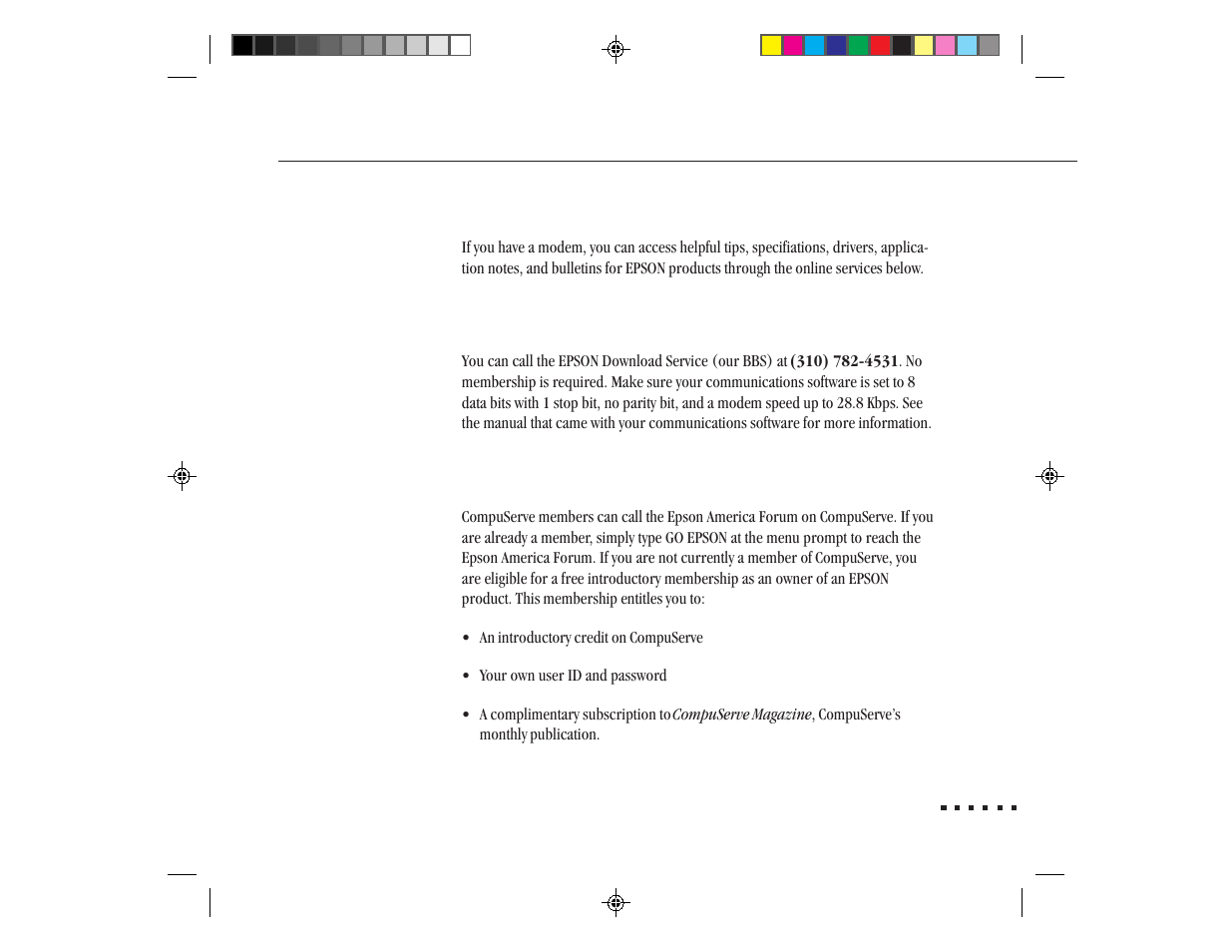 Electronic support services, Xvii | Epson ELP-3300 User Manual | Page 18 / 110