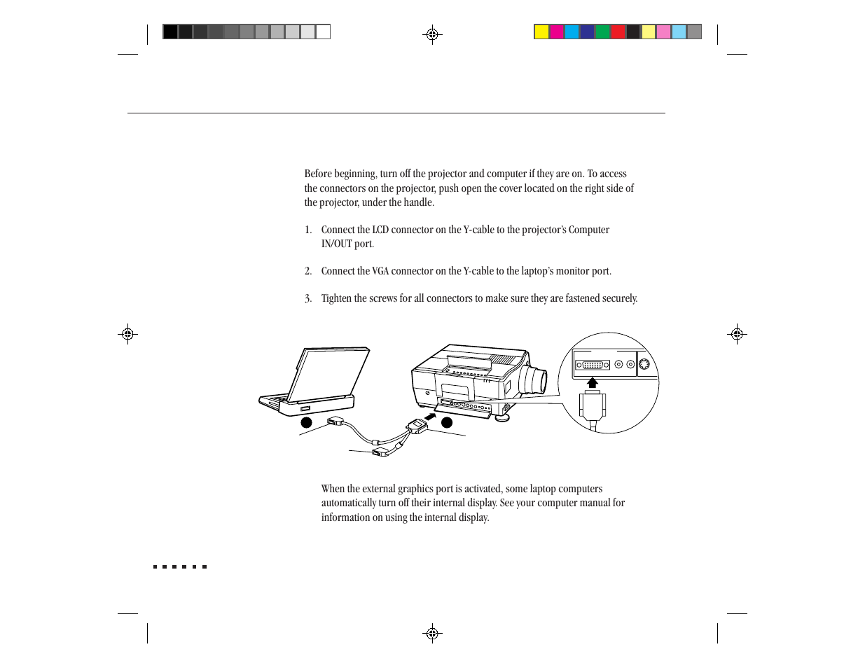 Connecting to a pc laptop computer | Epson ELP-3300 User Manual | Page 27 / 110