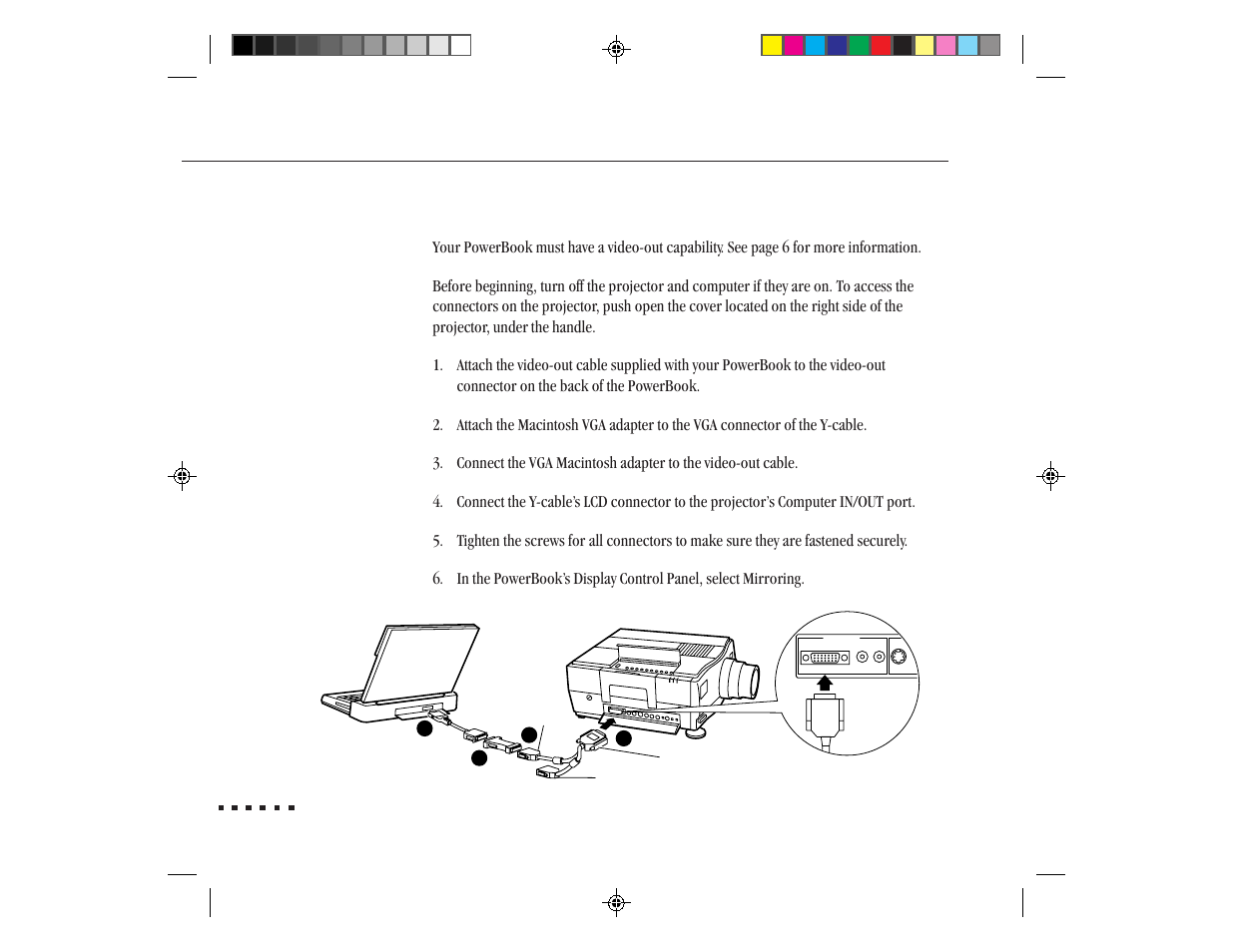 Connecting to a powerbook | Epson ELP-3300 User Manual | Page 29 / 110